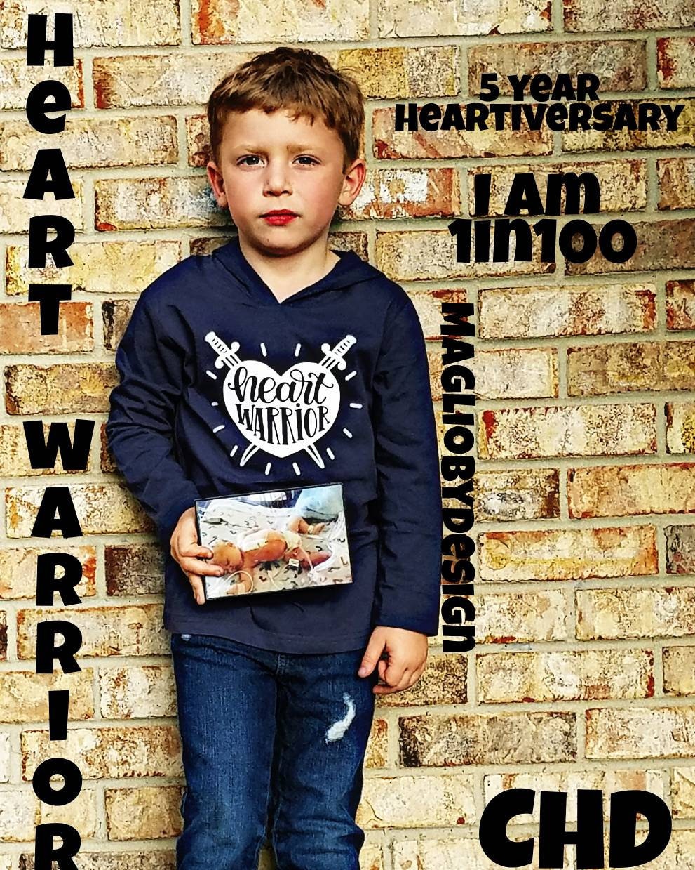 Heart warrior tshirt | CHD awareness | CHD awareness shirt | hand drawn design | heart warrior